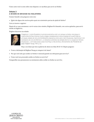 O exemplo de Brigham Young