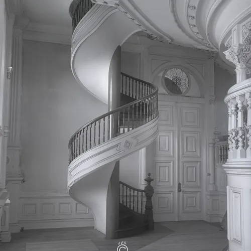 spiral staircase in Salt Lake Temple