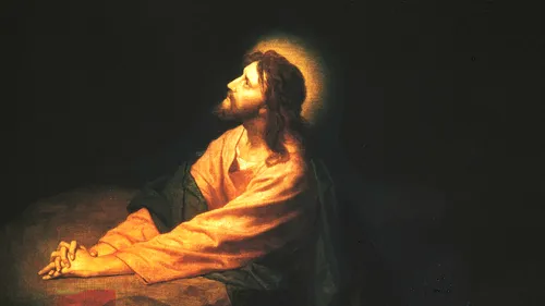 Christ in Gethsemane.