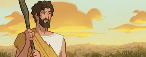 An illustration of John the Baptist.