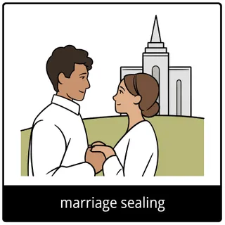 marriage sealing gospel symbol