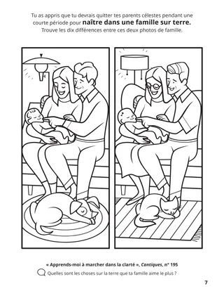 page 7 de l’album de coloriage Rassembler la famille de Dieu