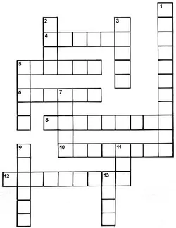 Crossword puzzle