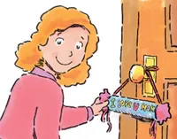 Surprise Door Hanger