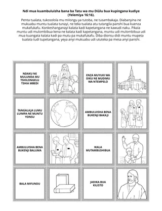 Dibeji dia tshibilu tshia bana: Ndi mua kuambuluisha bana ba Tatu wa mu Diûlu bua kupingana kudiye