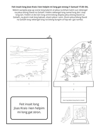 Pes bilong ol Paimeri: Taim mi bilip long Jisas Krais, mi ken kisim strong