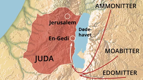 kart over Juda