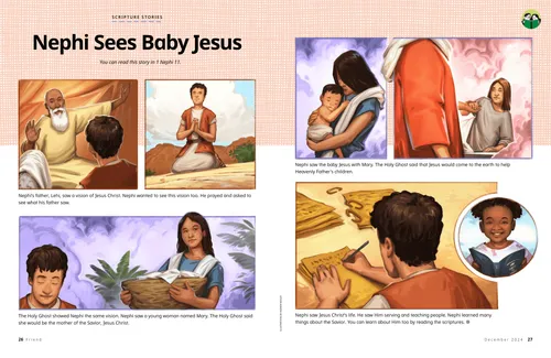 Illustrated scripture story