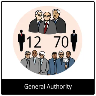 General Authority gospel symbol