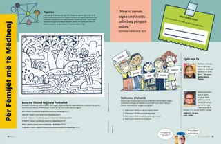 Faqe në PDF me veprimtari