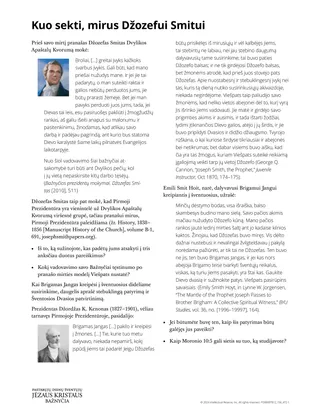 Kuo sekti po Džozefo Smito