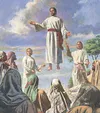 Jesus went up to heaven