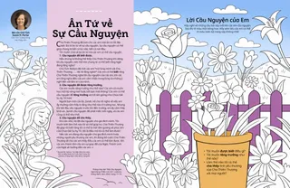 Sinh hoạt tô màu hoa