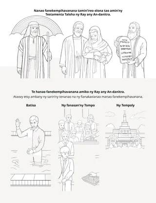 Pejin’ny sahanasa ho an’ny Kilonga: Te hanao fanekempihavanana amiko ny Ray any An-danitra