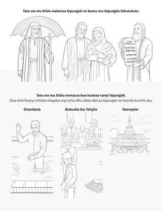 Dibeji dia tshibilu tshia mbedi: Tatu wa mu Diûlu mmusua bua kuenza nanyi bipungidi.