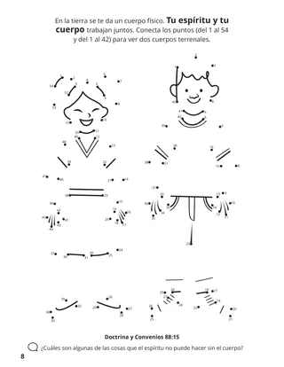 página 8 del libro para colorear “Congregar a la familia de Dios”
