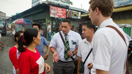 elders teaching on the street