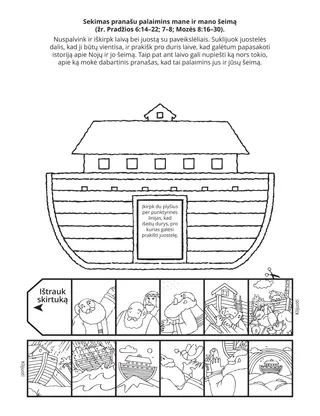 Pradinukų užduotėlių puslapis. Sekimas pranašu palaimins mane ir mano šeimą.