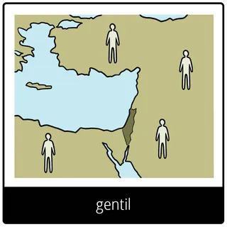 símbolo del Evangelio de gentil