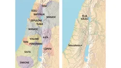 mape ʻo Sepuloni mo Nafitalaí mo e mape ʻo Kālelí