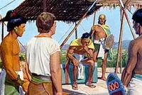 Lamoni was afraid to speak to Ammon