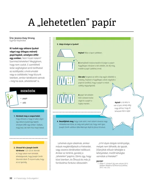 A „lehetetlen” papír