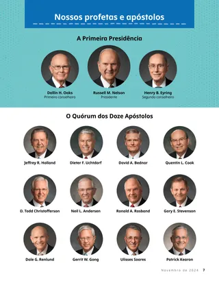 Página PDF do quadro das autoridades gerais