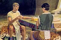 He tells about sacred records