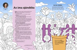 virágszínező tevékenység