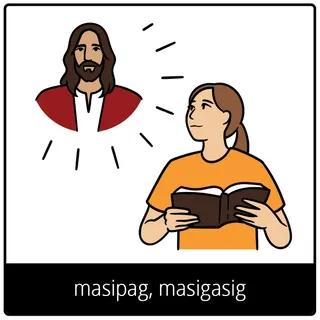 simbolo ng ebanghelyo para sa masipag, masigasig