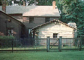 The Joseph Smith family may have used this log cabin