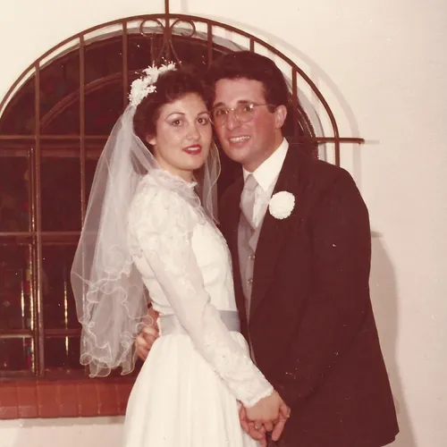 Elder and Sister Soares on their wedding day