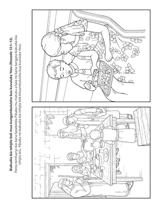 Dibeji dia tshibilu tshia mbedi: biakudia bia tshijila bidi mua kungambuluisha bua mvuluka Yezu