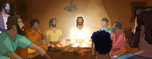 Jesus teaches about His death and Resurrection.