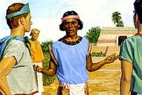 Samuel and Lamanite preaches to Nephties