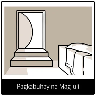 simbolo ng ebanghelyo para sa Pagkabuhay na Mag-uli