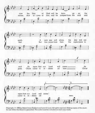 Music, Samuel the Lamanite