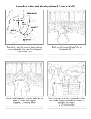 Pagina delle attività della Primaria: Dio ascolterà e risponderà alle mie preghiere