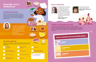 Page PDF with illustration of girl making jambalaya