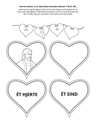 Primary aktivitetsside: Gud ønsker, at vi elsker hinanden