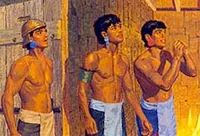 A voice whispered peace