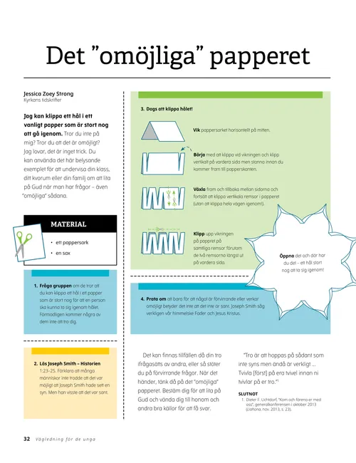 Det ”omöjliga” papperet