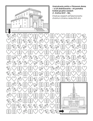 Stránka s aktivitami pre Primárky: Uzatváranie zmlúv v Pánovom dome mi pomáha kráčať po Jeho cestách