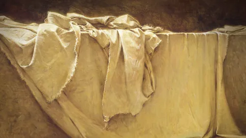 stone bench with empty cloth draped on top