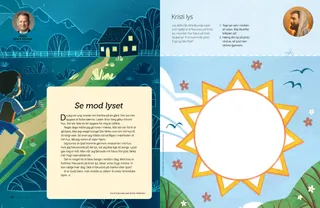 PDF-side med billedkunst-aktivitet af en sol