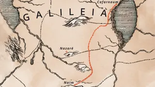 mapa da Galileia