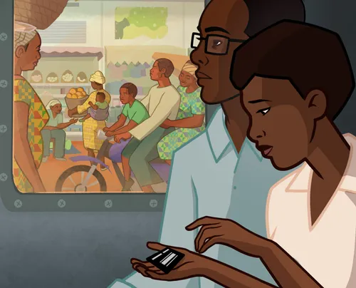 Alice leaving to live with a friend.