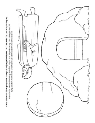 Trang sinh hoạt cho Hội Thiếu Nhi: Chúa Giê Su đã được phục sinh vì tôi
