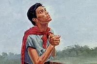 Because of his faith, his sins were forgiven