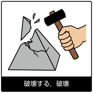 破壊する，破壊－福音のシンボル